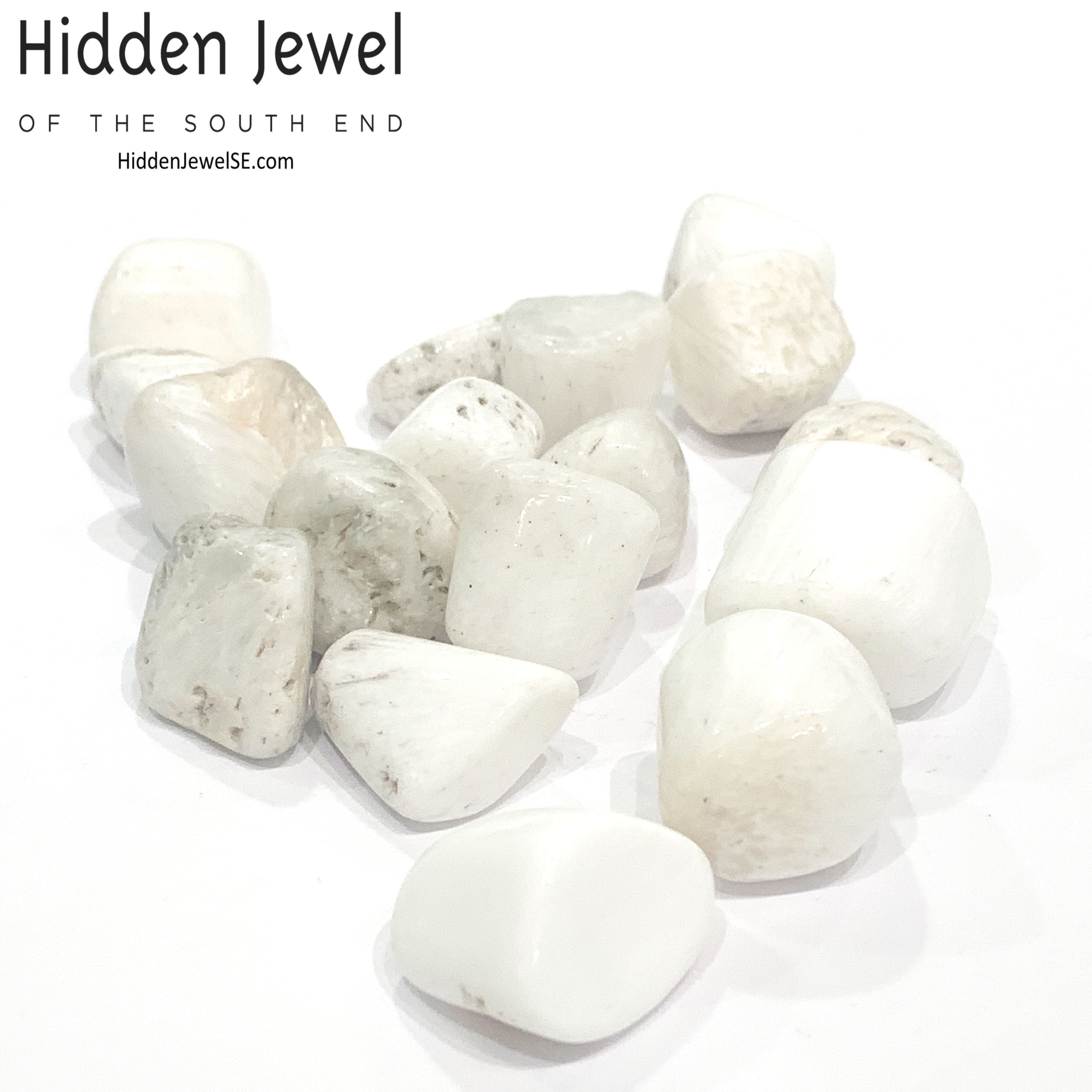 Scolecite  tumbled gemstone