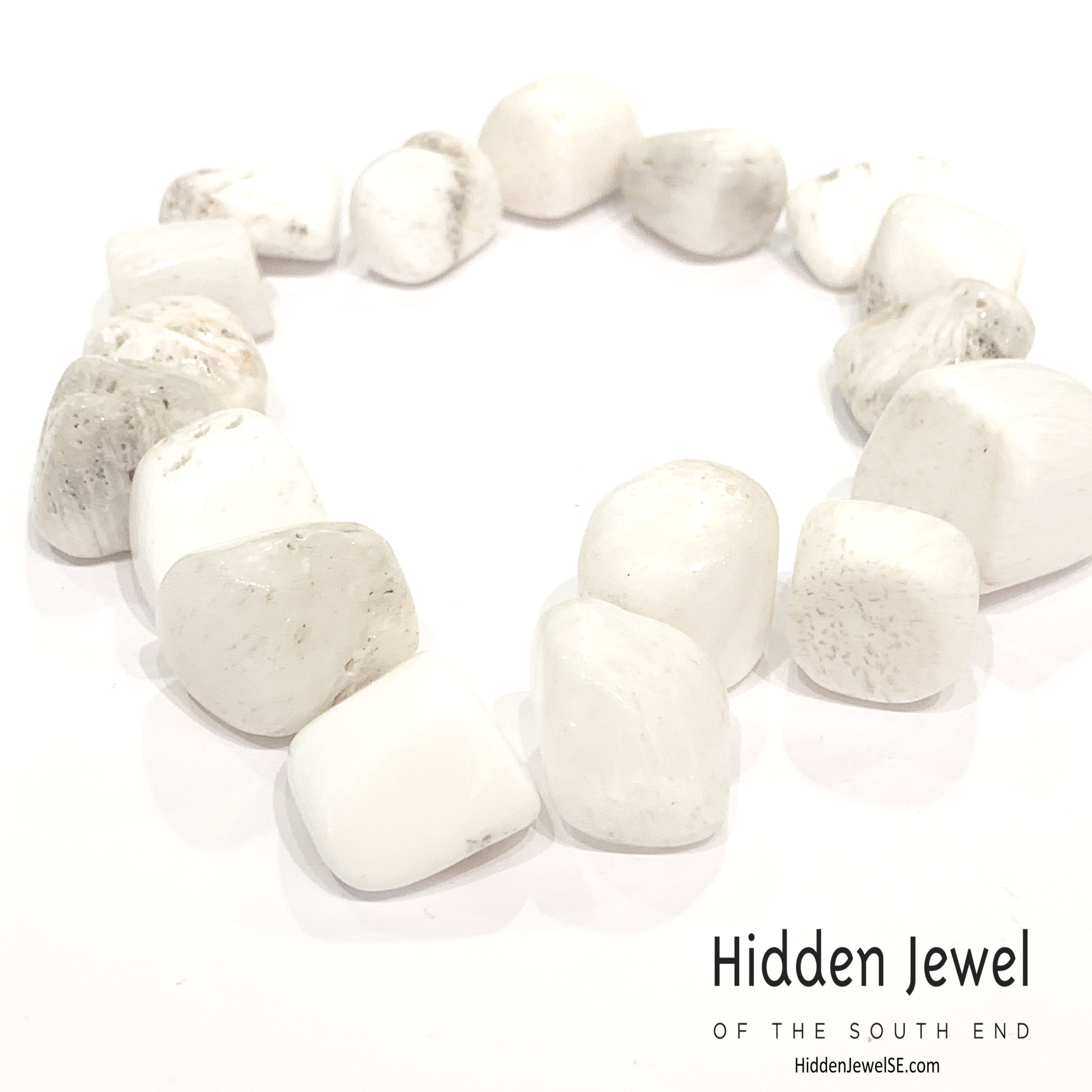 Scolecite  tumbled gemstone
