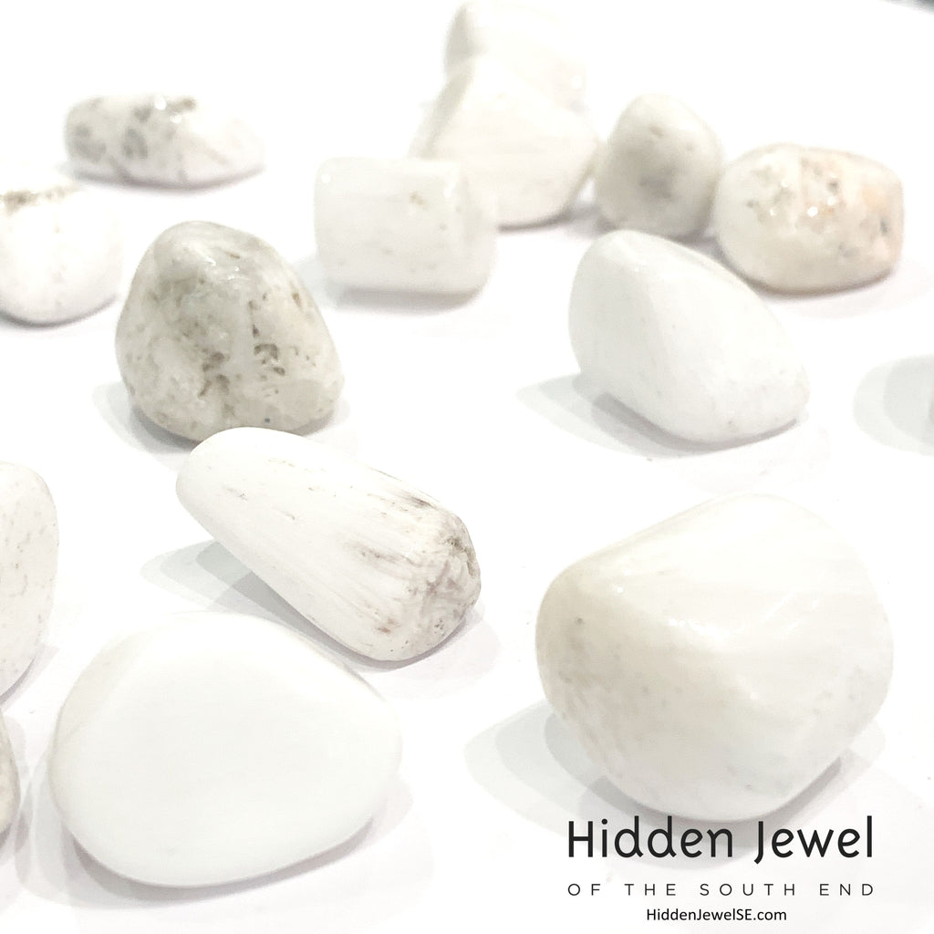 Scolecite  tumbled gemstone