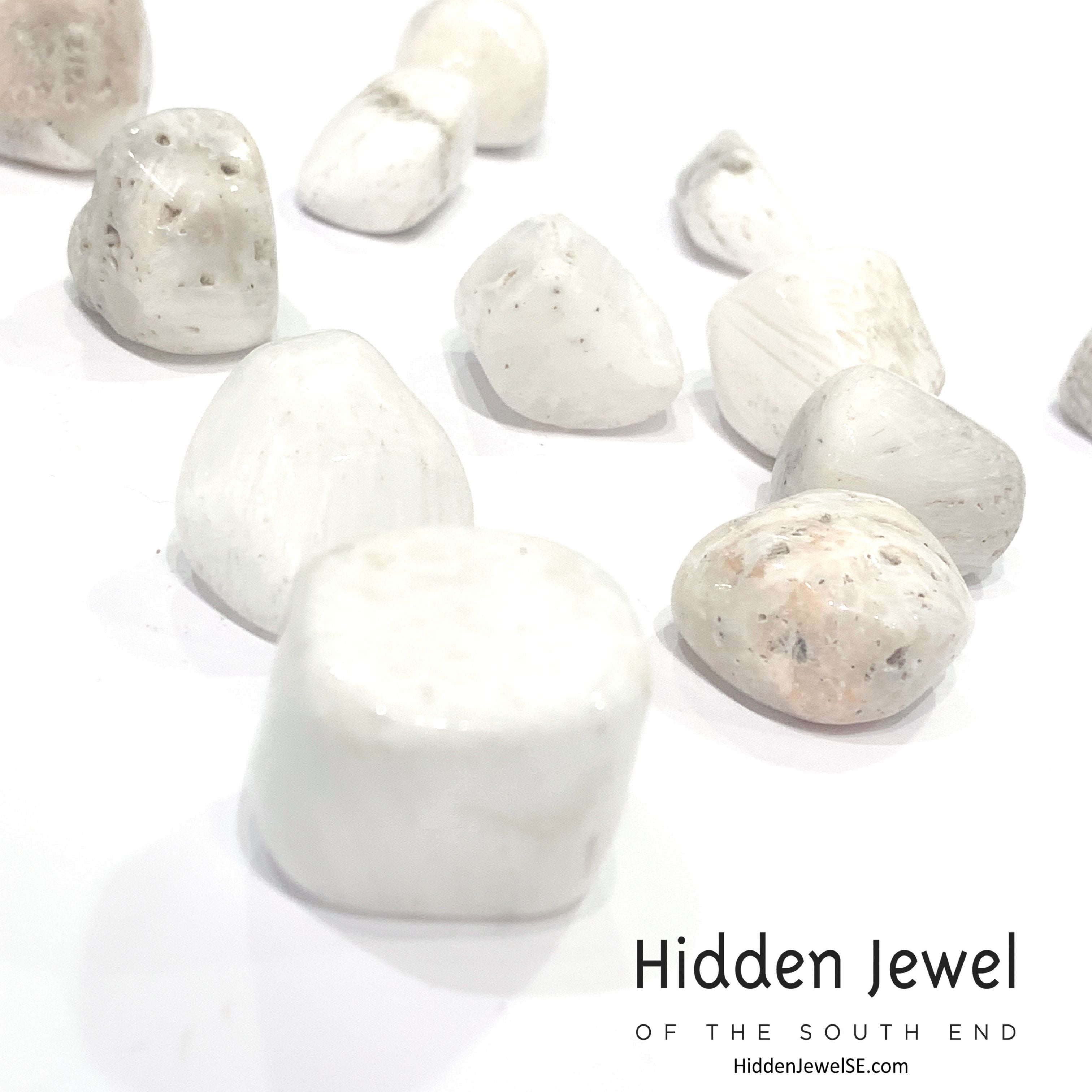 Scolecite  tumbled gemstone