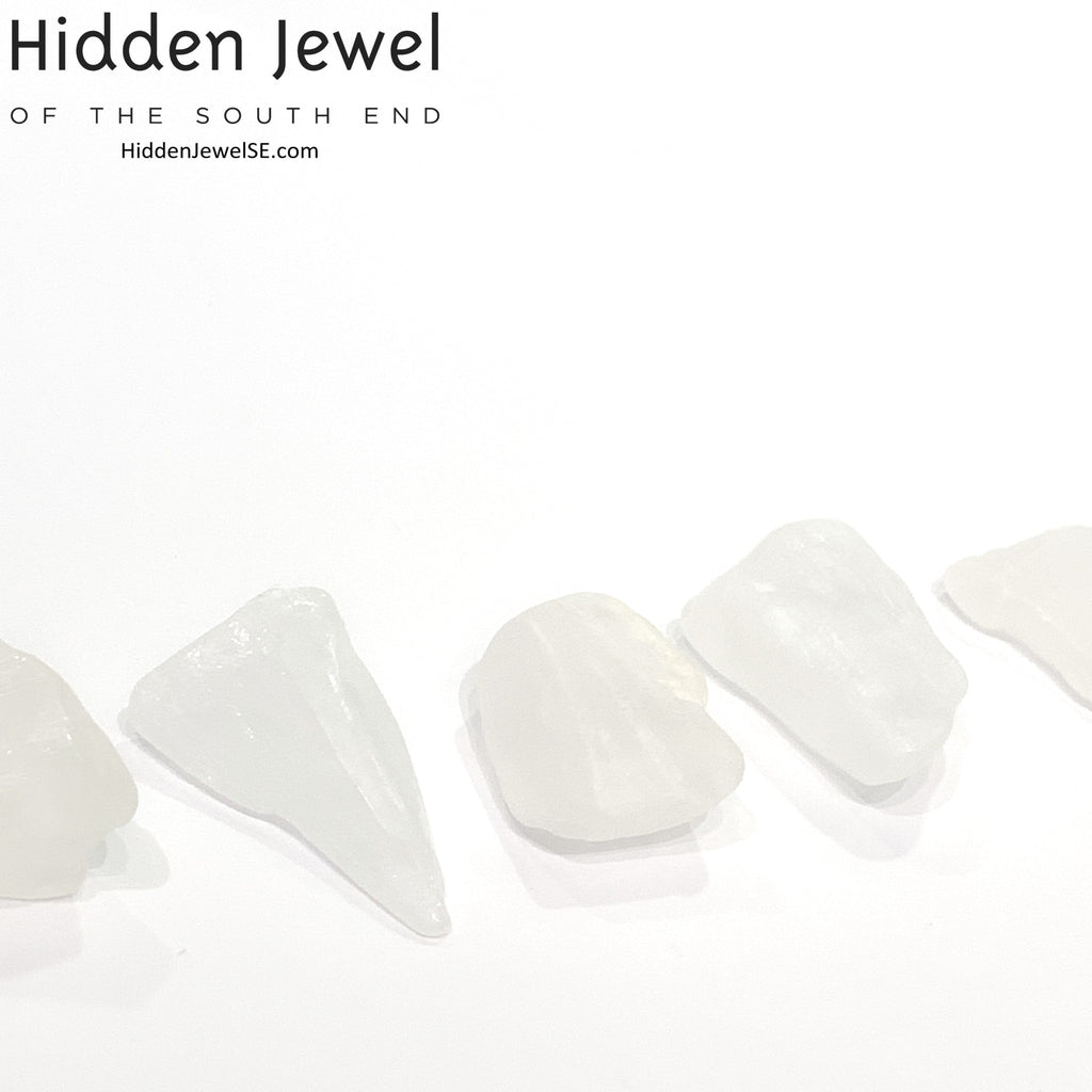 Calcite, White Ice raw Gemstone