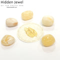 Calcite Yellow tumbled Gemstone